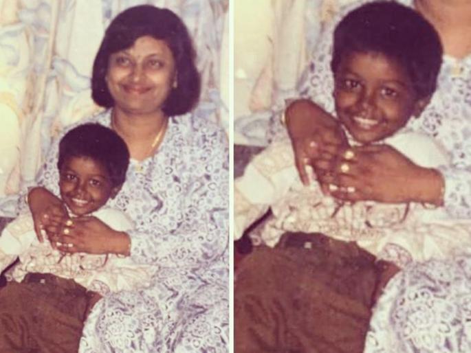 Indian star cricketer shares his childhood pic with mom, know who is he? | लाखो दिलो की धडकन असणारा भारताचा हा खेळाडू आहे तरी कोण?