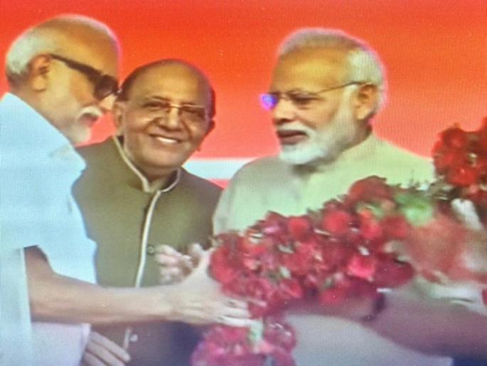 Prime Minister Narendra Modi's classmate Harikrishna Shah died accidentally | पंतप्रधान नरेंद्र मोदी यांचे वर्गमित्र हरिकृष्ण शहा यांचे अपघाती निधन