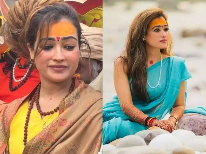 maha kumbh 2025 Harsha Richaria, the most beautiful Sadhvi at the Kumbh Mela clarifies her journey from glamour to devotion | कुंभमेळ्यातील सर्वात सुंदर साध्वी हर्षा रिछारिया, ग्लॅमरस फोटोंवरून ट्रोल होताच म्हणाली, "मी अजूनही..." maha kumbh 2025 Harsha Richaria, the most beautiful Sadhvi at the Kumbh Mela clarifies her journey from glamour to devotion | कुंभमेळ्यातील सर्वात सुंदर साध्वी हर्षा रिछारिया, ग्लॅमरस फोटोंवरून ट्रोल होताच म्हणाली, "मी अजूनही..."