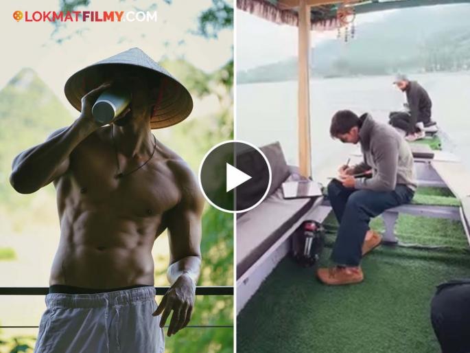 Harshvardhan Rane Juggles Between Film Silaa And Academics Studies In A Shikaara In Bwtween Shots | "डिसेंबरमध्ये परीक्षा आहे" शूटिंगच्या धावपळीतही अभिनेत्याचा अभ्यास, सेटवरील व्हिडीओ व्हायरल
