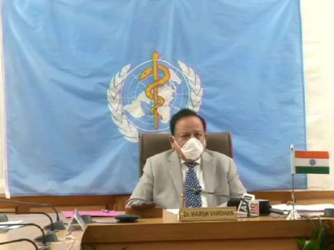 health minister harsh vardhan set to be who executive board chairman SSS | अभिमानास्पद! आरोग्य मंत्री हर्षवर्धन यांनी स्वीकारलं WHOच्या कार्यकारी मंडळाचं अध्यक्षपद health minister harsh vardhan set to be who executive board chairman SSS | अभिमानास्पद! आरोग्य मंत्री हर्षवर्धन यांनी स्वीकारलं WHOच्या कार्यकारी मंडळाचं अध्यक्षपद