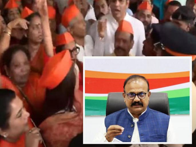 "Shiv Sena Shinde group's march missed its target; if you want to take out a march, take it out at Fadnavis' bungalow", says Harshvardhan Sapkal | "शिंदे गटाच्या मोर्चाचे लक्ष्य चुकले; मोर्चाच काढायचा तर फडणवीसांच्या बंगल्यावर काढा’’, हर्षवर्धन सपकाळ यांचा टोला  "Shiv Sena Shinde group's march missed its target; if you want to take out a march, take it out at Fadnavis' bungalow", says Harshvardhan Sapkal | "शिंदे गटाच्या मोर्चाचे लक्ष्य चुकले; मोर्चाच काढायचा तर फडणवीसांच्या बंगल्यावर काढा’’, हर्षवर्धन सपकाळ यांचा टोला