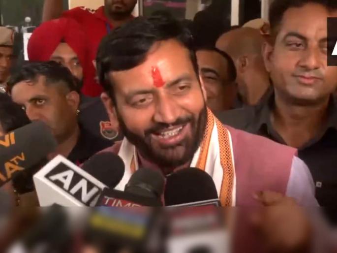 Haryana Election 2024 CM Nayab Singh Saini reaction on victory said All this is only because of PM Modi Under his leadership we are moving forward | "हा विजय केवळ मोदीजींमुळेच शक्य झाला"; हरयाणाच्या निकालानंतर मुख्यमंत्री सैनी यांचे विधान Haryana Election 2024 CM Nayab Singh Saini reaction on victory said All this is only because of PM Modi Under his leadership we are moving forward | "हा विजय केवळ मोदीजींमुळेच शक्य झाला"; हरयाणाच्या निकालानंतर मुख्यमंत्री सैनी यांचे विधान