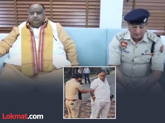 Deputy Superintendent of Police forced to apologize for not recognizing Haryana BJP leader | VIDEO: कार्यक्रमातून बाहेर काढलं म्हणून संतापला भाजप नेता; पोलीस अधिक्षकाला माफी मागायला लावली