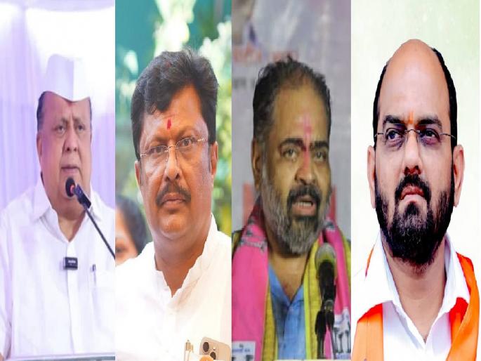 Hasan Mushrif, Rajesh Kshirsagar, Vinay Kore, Amal Mahadik aspirants for ministership in Kolhapur district | कोल्हापूर जिल्ह्यात मुश्रीफ, क्षीरसागर, कोरे, अमल महाडिक मंत्रिपदाचे दावेदार Hasan Mushrif, Rajesh Kshirsagar, Vinay Kore, Amal Mahadik aspirants for ministership in Kolhapur district | कोल्हापूर जिल्ह्यात मुश्रीफ, क्षीरसागर, कोरे, अमल महाडिक मंत्रिपदाचे दावेदार