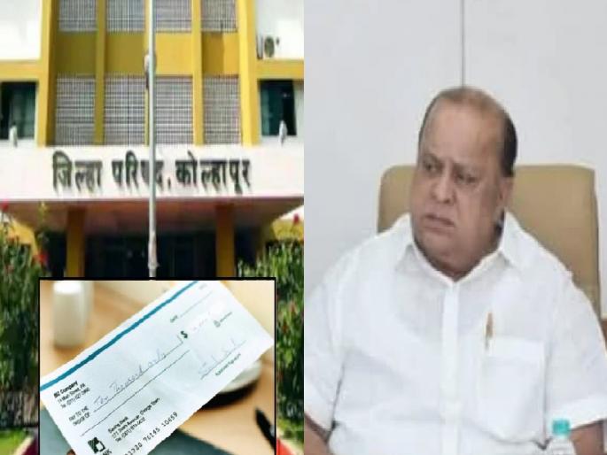 Facilitator in the finance department in issuing fake checks of Rs 57 crores of Kolhapur Zilla Parishad Minister Hasan Mushrif's serious accusation | Kolhapur: ५७ कोटींचा बनावट धनादेश देण्यात वित्त विभागातील सूत्रधार, मंत्री हसन मुश्रीफ यांचा गंभीर आरोप