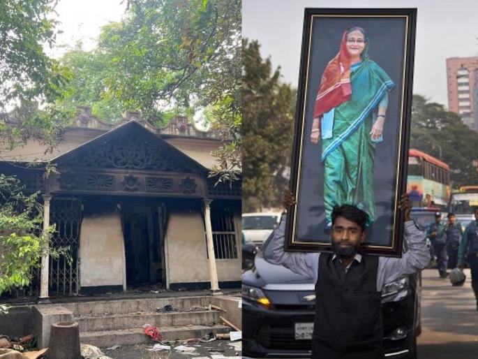 Shocking! Bodies of 20 leaders of shaikh Hasina's Awami League found; The famous singer's house was also burnt in Bangladesh riots | धक्कादायक! हसीनांच्या आवामी लीगच्या २० नेत्यांचे मृतदेह सापडले; प्रसिद्ध गायकाचे घरही जाळले Shocking! Bodies of 20 leaders of shaikh Hasina's Awami League found; The famous singer's house was also burnt in Bangladesh riots | धक्कादायक! हसीनांच्या आवामी लीगच्या २० नेत्यांचे मृतदेह सापडले; प्रसिद्ध गायकाचे घरही जाळले
