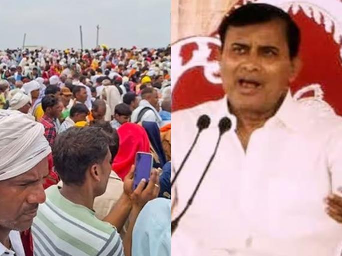 First FIR in Hathras Satsang case but Bhole Baba name is not there main sevadar is named | हाथरस सत्संग घटनेत १२१ भाविकांचा मृत्यू; पोलिसांच्या FIR मध्ये प्रवचन देणाऱ्या 'भोले बाबा'चे नावच नाही First FIR in Hathras Satsang case but Bhole Baba name is not there main sevadar is named | हाथरस सत्संग घटनेत १२१ भाविकांचा मृत्यू; पोलिसांच्या FIR मध्ये प्रवचन देणाऱ्या 'भोले बाबा'चे नावच नाही