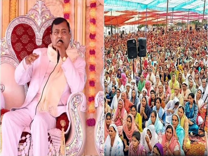 The police will also interrogate Bholebaba if necessary in the Hathras stampede case., 6 servants including 2 women were arrested | ...तर भोलेबाबांचीही चौकशी, २ महिलांसह ६ सेवेकरी अटकेत; 'त्या'साठी १ लाखाचं बक्षीस The police will also interrogate Bholebaba if necessary in the Hathras stampede case., 6 servants including 2 women were arrested | ...तर भोलेबाबांचीही चौकशी, २ महिलांसह ६ सेवेकरी अटकेत; 'त्या'साठी १ लाखाचं बक्षीस