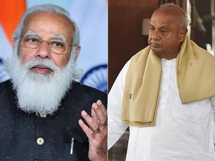 Former Prime Minister Dave Gowda Corona Positive, Narendra Modi made a phone call | माजी पंतप्रधान देवगौडा कोरोना पॉझिटीव्ह, PM नरेंद्र मोदींचा डायरेक्ट फोन