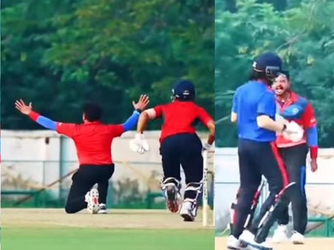 Sreesanth loses patience in practice match | सराव सामन्यात श्रीसंतने गमावला संयम; फलंदाजाला केला बाहेर जाण्याचा इशारा