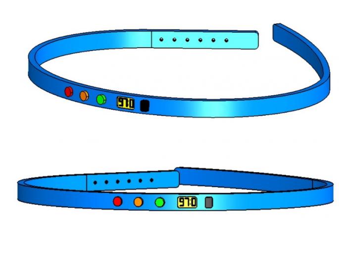 An alternative to ‘Thermal Thermometer’ developed by a young man from Pune; Production of 'Headband' | पुण्यातील तरुणाने तयार केला ‘थर्मल थर्मामिटर’ला पर्याय; 'हेडबँड'ची निर्मिती 