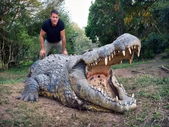 She had ten thousand babies from six partners; History of Henry the Crocodile in South Africa | तिला सहा जोडीदारांपासून दहा हजार बाळं; 'नरभक्षक’ मगरीचा सुरुवातीचा इतिहास थोडा कटु