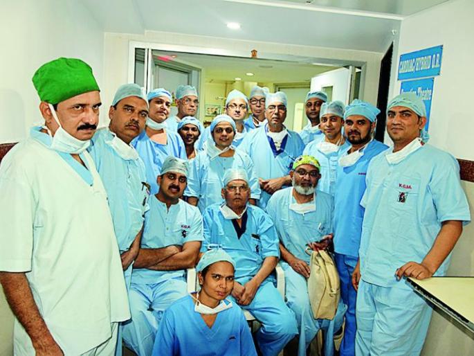New prostate implant on the artificial valve of the heart: The first surgery in the state is in Nagpur | हृदयाच्या कृत्रिम झडपेवर नवे झडप रोपण : राज्यातील पहिली शस्त्रक्रिया नागपुरात New prostate implant on the artificial valve of the heart: The first surgery in the state is in Nagpur | हृदयाच्या कृत्रिम झडपेवर नवे झडप रोपण : राज्यातील पहिली शस्त्रक्रिया नागपुरात