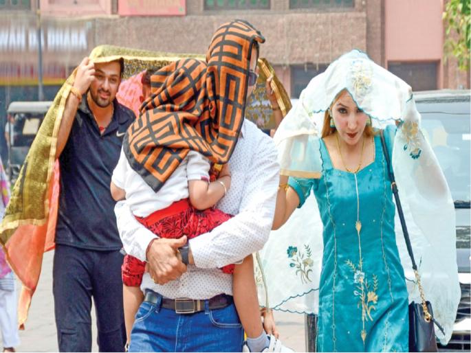 Heat wave in Vidarbha Central Maharashtra and rain in Marathwada Central Maharashtra weather department | विदर्भ, मध्य महाराष्ट्रात उष्णतेची लाट; तर मराठवाडा, दक्षिण मध्य महाराष्ट्रात वाळीव पावसाची शक्यता