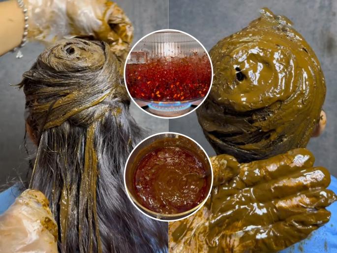 Special Trick To Soak Mehendi Natural Hair Coloring With Mehendi how to apply mehendi on hair for best results Soak mehendi with this special trick - it will get a beautiful color | मेहेंदी लावूनही केसांना रंग येत नाही? 'या' खास ट्रिकने भिजवा मेहेंदी - येईल सुंदर रंग...
