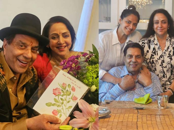 Hema Malini gets emotional in memory of Dharmendra shares special unseen photos | "माझ्या भावना अनावर होत आहेत..."; धर्मेंद्र यांच्या आठवणीत हेमा मालिनी भावुक, शेअर केले खास फोटो Hema Malini gets emotional in memory of Dharmendra shares special unseen photos | "माझ्या भावना अनावर होत आहेत..."; धर्मेंद्र यांच्या आठवणीत हेमा मालिनी भावुक, शेअर केले खास फोटो