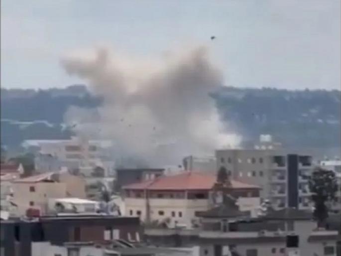 hezbollah claimed targeted headquarters of mossad intelligence agency response to israel army action in lebanon | मोसादच्या मुख्यालयावर 'Fadi-4' क्षेपणास्त्र डागले, हिजबुल्लाहचा दावा hezbollah claimed targeted headquarters of mossad intelligence agency response to israel army action in lebanon | मोसादच्या मुख्यालयावर 'Fadi-4' क्षेपणास्त्र डागले, हिजबुल्लाहचा दावा