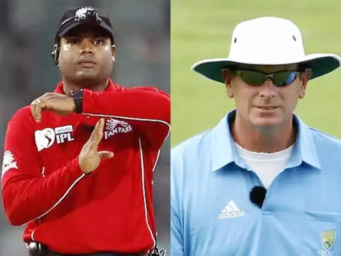 IPL 2021: Players followed by umpires withdraw from IPL | IPL 2021: खेळाडूंपाठोपाठ पंचांचीही आयपीएलमधून माघार; रीफेल, मेनन यांच्या स्थानी अन्य पंच