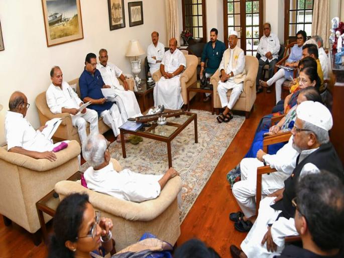 Expulsion of Praful Patel, Sunil Tatkare along with nine ministers; Sealing in the National Executive | नऊ मंत्र्यांसह प्रफुल्ल पटेल, सुनील तटकरेंची हकालपट्टी; राष्ट्रीय कार्यकारिणीत शिक्कामोर्तब Expulsion of Praful Patel, Sunil Tatkare along with nine ministers; Sealing in the National Executive | नऊ मंत्र्यांसह प्रफुल्ल पटेल, सुनील तटकरेंची हकालपट्टी; राष्ट्रीय कार्यकारिणीत शिक्कामोर्तब