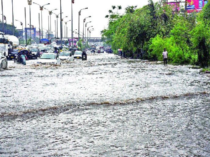 Sion-Panvel Highway | सायन-पनवेल महामार्ग जलमय Sion-Panvel Highway | सायन-पनवेल महामार्ग जलमय