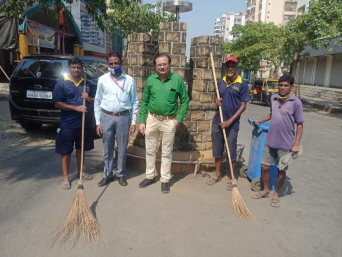 Mira Bhayander Municipal Corporation has decided to celebrate Diwali by cleaning the city square this year | मीरा-भाईंदर महापालिकेचा यंदा शहरातील चौक स्वच्छ करून दिवाळी साजरी करण्याचा निर्णय Mira Bhayander Municipal Corporation has decided to celebrate Diwali by cleaning the city square this year | मीरा-भाईंदर महापालिकेचा यंदा शहरातील चौक स्वच्छ करून दिवाळी साजरी करण्याचा निर्णय