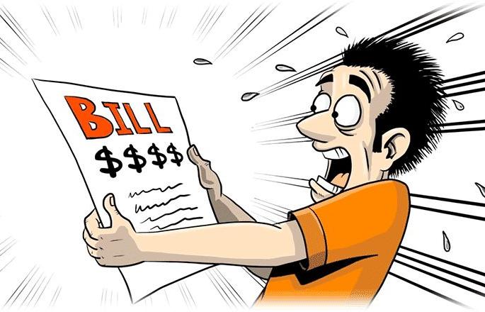 Shock to the people due to the increased electricity bill | वाढलेल्या वीज बिलामुळे नागरिकांना शॉक Shock to the people due to the increased electricity bill | वाढलेल्या वीज बिलामुळे नागरिकांना शॉक