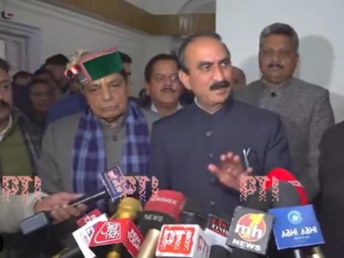 set back for BJP in Himachal pradesh assembly passes budget | हिमाचलमध्ये भाजपला धक्का; काँग्रेसची खेळी यशस्वी, सरकारला ३ महिने धोका नाही! set back for BJP in Himachal pradesh assembly passes budget | हिमाचलमध्ये भाजपला धक्का; काँग्रेसची खेळी यशस्वी, सरकारला ३ महिने धोका नाही!