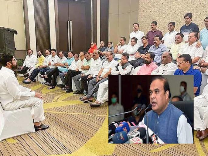 51 lakh assistance to flood victims from Shinde group, thanked the Chief Minister of Assam in Marathi, said ... | Assam Flood: शिंदे गटाकडून पूरग्रस्तांना ५१ लाखांची मदत, आसामच्या मुख्यमंत्र्यांनी मराठीतून मानले आभार, म्हणाले...  51 lakh assistance to flood victims from Shinde group, thanked the Chief Minister of Assam in Marathi, said ... | Assam Flood: शिंदे गटाकडून पूरग्रस्तांना ५१ लाखांची मदत, आसामच्या मुख्यमंत्र्यांनी मराठीतून मानले आभार, म्हणाले...