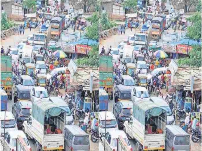 pimpari-chinchwad news Road widening process underway along Hinjewadi-Maan road, villagers oppose | साहेब... आधी मोबदल्याचे बोला; नंतर रस्त्यासाठी भूसंपादन करा..! pimpari-chinchwad news Road widening process underway along Hinjewadi-Maan road, villagers oppose | साहेब... आधी मोबदल्याचे बोला; नंतर रस्त्यासाठी भूसंपादन करा..!