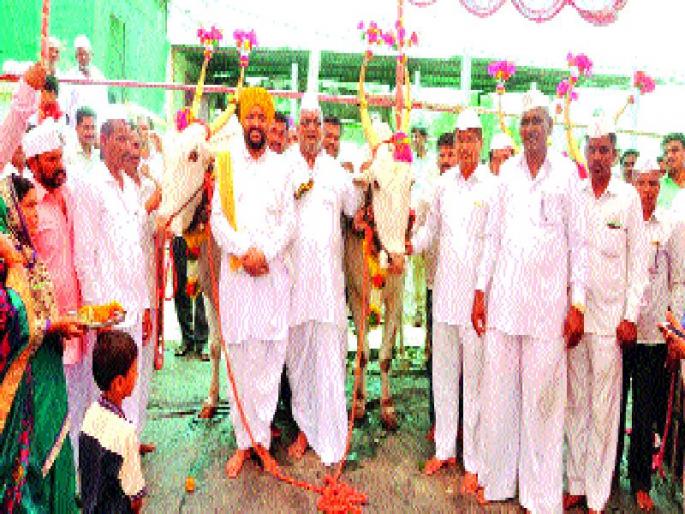 hira-turret pair for  palkhi Rath | पालखीरथाला हिरा-तुराची जोडी