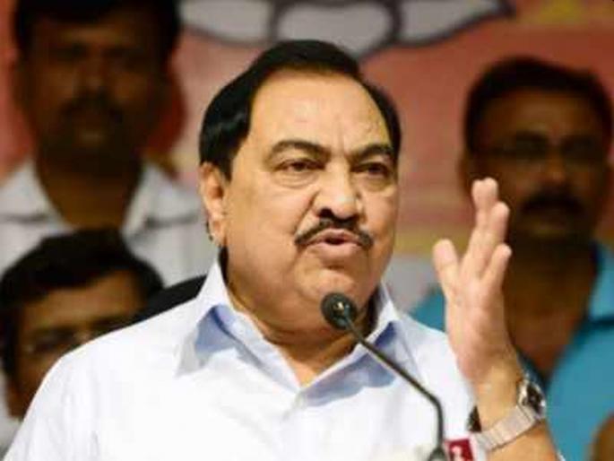 got Notice! Will cooperate with the ED, talk later on the CD; Eknath Khadse's revelation | नोटीस आली! ईडीला सहकार्य करणार, सीडीवर नंतर बोलू; खडसेंचा खुलासा got Notice! Will cooperate with the ED, talk later on the CD; Eknath Khadse's revelation | नोटीस आली! ईडीला सहकार्य करणार, सीडीवर नंतर बोलू; खडसेंचा खुलासा