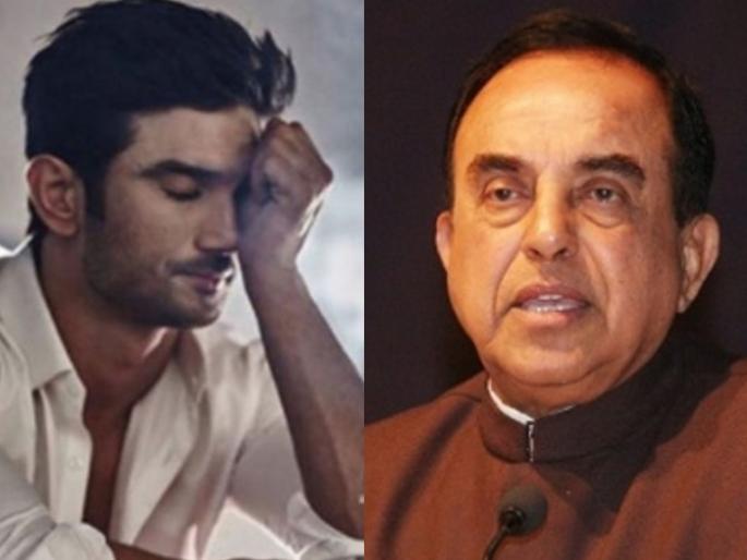 subramanian swamy claims sushants feet twisted below ankle a if it was broken | 'सुशांतचा पाय मुरगळलेल्या अवस्थेत, तुटल्यासारखा...', सुब्रमण्यम स्वामींचा दावा, शवविच्छेदनावर उपस्थित केली शंका subramanian swamy claims sushants feet twisted below ankle a if it was broken | 'सुशांतचा पाय मुरगळलेल्या अवस्थेत, तुटल्यासारखा...', सुब्रमण्यम स्वामींचा दावा, शवविच्छेदनावर उपस्थित केली शंका