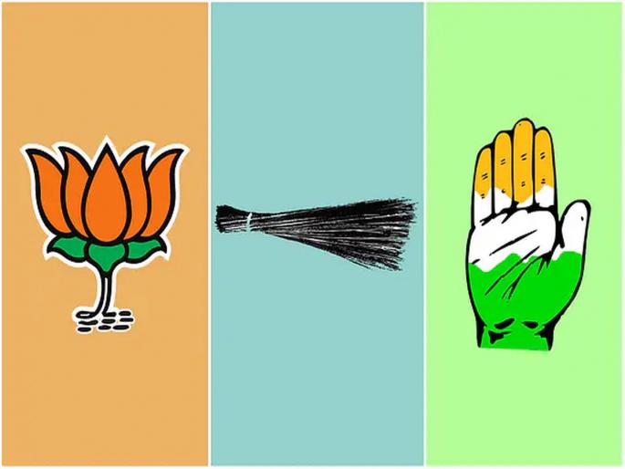 AAP can spoil Congress' maths more than BJP; Also got national status | ‘झाडू’ बिघडवू शकतो भाजपपेक्षा काँग्रेसचे गणित; राष्ट्रीय दर्जाही मिळाला AAP can spoil Congress' maths more than BJP; Also got national status | ‘झाडू’ बिघडवू शकतो भाजपपेक्षा काँग्रेसचे गणित; राष्ट्रीय दर्जाही मिळाला