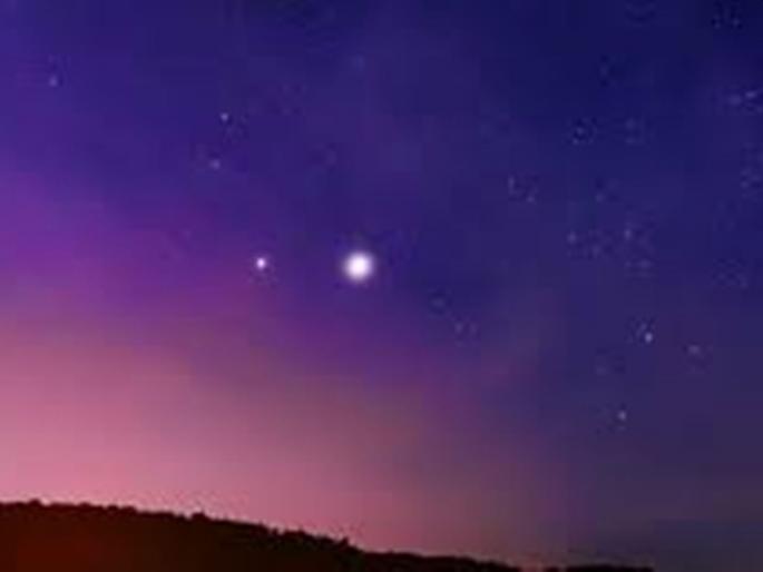 Jupiter-Saturn will rare conjunction in SKY after 800 years | तयार रहा! थोड्याच वेळात आकाशात दिसणार अद्भूत नजारा; गुरू-शनी ग्रह घेणार गळाभेट Jupiter-Saturn will rare conjunction in SKY after 800 years | तयार रहा! थोड्याच वेळात आकाशात दिसणार अद्भूत नजारा; गुरू-शनी ग्रह घेणार गळाभेट