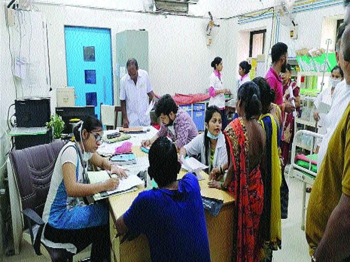 Lack of facilities in the accident department | अपघात विभागात सोयी-सुविधांचा अभाव Lack of facilities in the accident department | अपघात विभागात सोयी-सुविधांचा अभाव