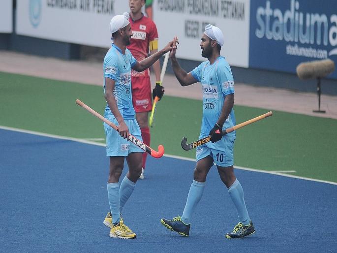 India Start Azlan Shah Campaign on Positive Note, Beat Japan 2-0 | भारतीय पुरुष हॉकी संघाची दमदार सलामी, आशियाई विजेत्या जपानला नमवले