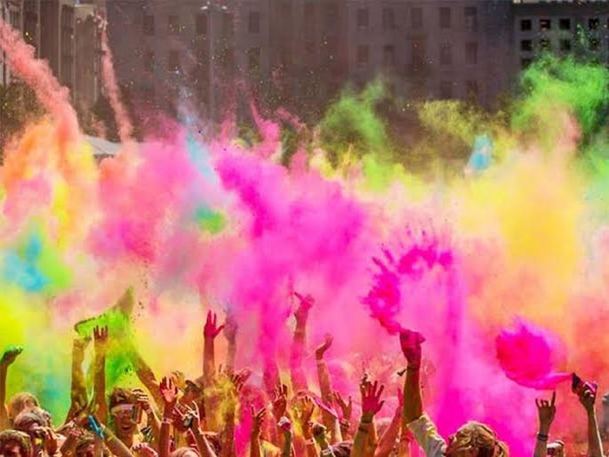 political satire on holi and rangpanchami celebration of shiv sena bjp congress ncp mns | Holi Special: मातोश्री ते वर्षा व्हाया कृष्णकुंज; राजकीय धुळवडीचे रंग