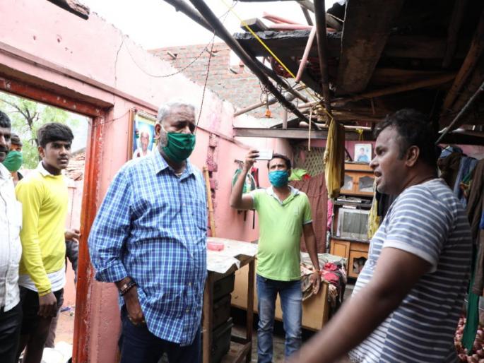 Two person death due to home fall down in cyclone at khed taluka | खेड तालुक्यात चक्री वादळाने घर पडून घडलेल्या दुर्घटनेत मायलेकांचा मृत्यू Two person death due to home fall down in cyclone at khed taluka | खेड तालुक्यात चक्री वादळाने घर पडून घडलेल्या दुर्घटनेत मायलेकांचा मृत्यू