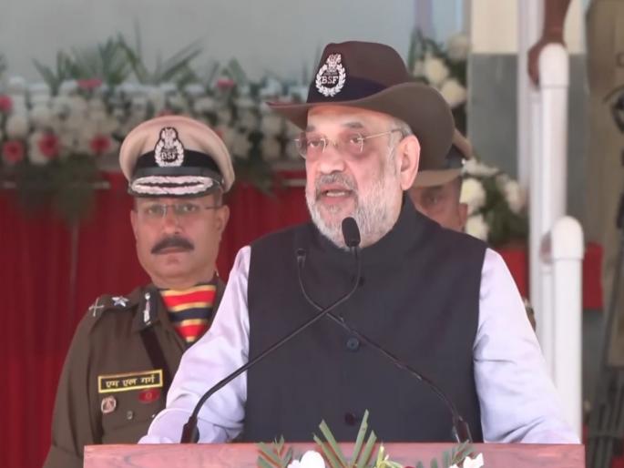 India to create comprehensive anti-drone unit for border security, Amit Shah attends BSF's 60th Foundation Day parade in Jodhpur, pays tribute | सीमा सुरक्षेसाठी भारत अँटी-ड्रोन युनिट तयार करणार - गृहमंत्री अमित शाह India to create comprehensive anti-drone unit for border security, Amit Shah attends BSF's 60th Foundation Day parade in Jodhpur, pays tribute | सीमा सुरक्षेसाठी भारत अँटी-ड्रोन युनिट तयार करणार - गृहमंत्री अमित शाह