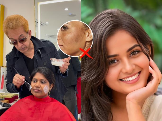 Homemade Alum & Curd Facemask Instat Skin Glow Homemade Facemask Homemade Facemask | महागड्या फेशियलशिवाय चेहऱ्यावर येईल चमचमता ग्लो! जावेद हबीब सांगतात खास फेसपॅक - दिवाळीचं तेज दिसेल चेहऱ्यावर...