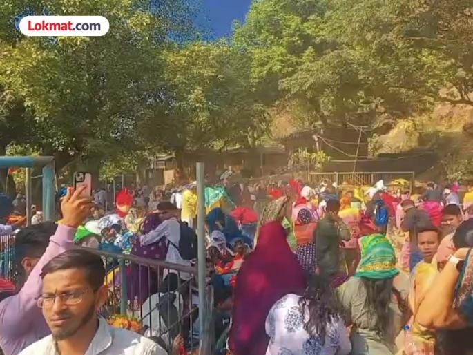 Bursting of crackers in the temple area of Ekvira Devi cost a lot; many devotees injured in bee attack | एकविरा देवीच्या मंदिर परिसरात फटाके फोडणे पडले महागात; मधमाश्यांच्या हल्ल्यात अनेक भाविक जखमी Bursting of crackers in the temple area of Ekvira Devi cost a lot; many devotees injured in bee attack | एकविरा देवीच्या मंदिर परिसरात फटाके फोडणे पडले महागात; मधमाश्यांच्या हल्ल्यात अनेक भाविक जखमी