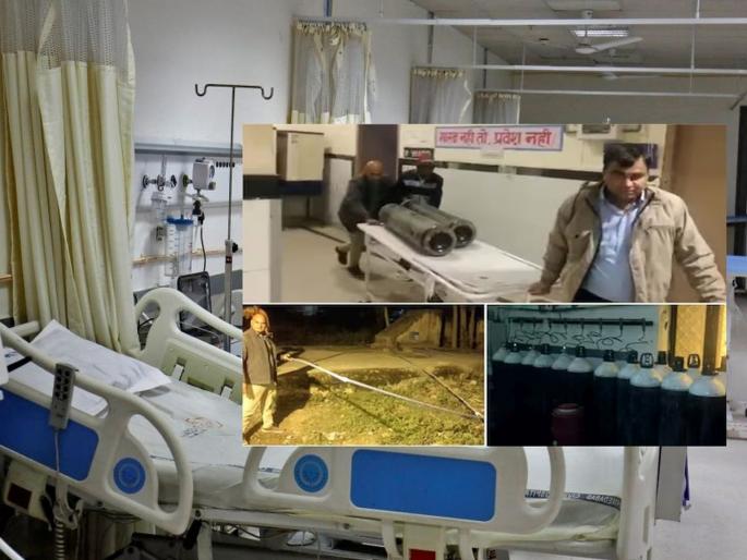 They broke into the hospital, cut the oxygen line, the lives of 20 children were in danger due to the thieves, then... | धक्कादायक! हॉस्पिटलची ऑक्सिजन पुरवठा करणारी लाईन चोरट्यांनी कापली, २० मुलांचे प्राण संकटात, त्यानंतर... They broke into the hospital, cut the oxygen line, the lives of 20 children were in danger due to the thieves, then... | धक्कादायक! हॉस्पिटलची ऑक्सिजन पुरवठा करणारी लाईन चोरट्यांनी कापली, २० मुलांचे प्राण संकटात, त्यानंतर...