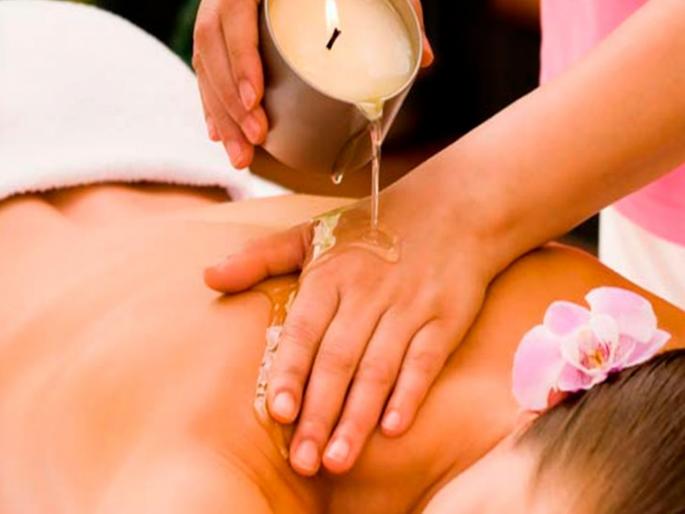 Get a hot candle wax massage wrinkles fine lines will disappear | हॉट कॅंडल वॅक्स मसाजचे त्वचेसाठी हे फायदे वाचून व्हाल थक्क! Get a hot candle wax massage wrinkles fine lines will disappear | हॉट कॅंडल वॅक्स मसाजचे त्वचेसाठी हे फायदे वाचून व्हाल थक्क!