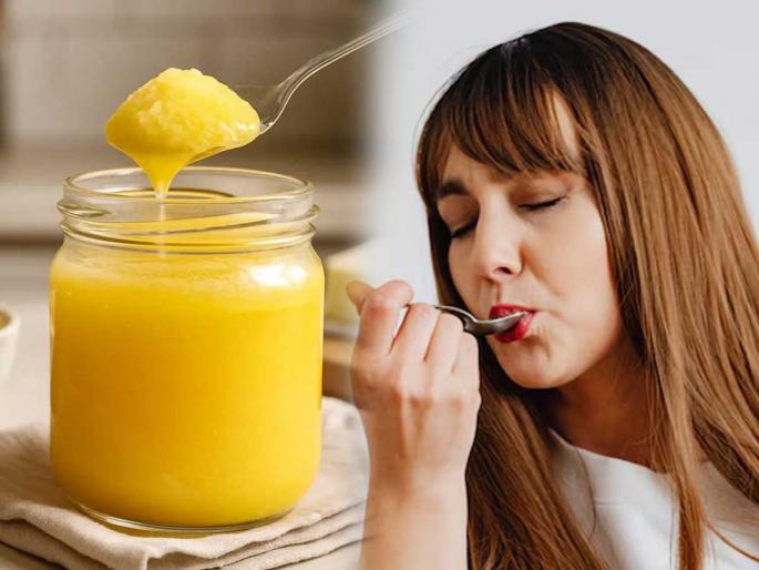 how much ghee is safe to eat per day in winter how much ghee should be consumed daily in winter | हिवाळ्यात साजूक तूप नेमकं कधी आणि किती खावं? डाएटिशियन सांगतात अचूक प्रमाण - थंडीतही तब्येत राहाते ठणठणीत... how much ghee is safe to eat per day in winter how much ghee should be consumed daily in winter | हिवाळ्यात साजूक तूप नेमकं कधी आणि किती खावं? डाएटिशियन सांगतात अचूक प्रमाण - थंडीतही तब्येत राहाते ठणठणीत...