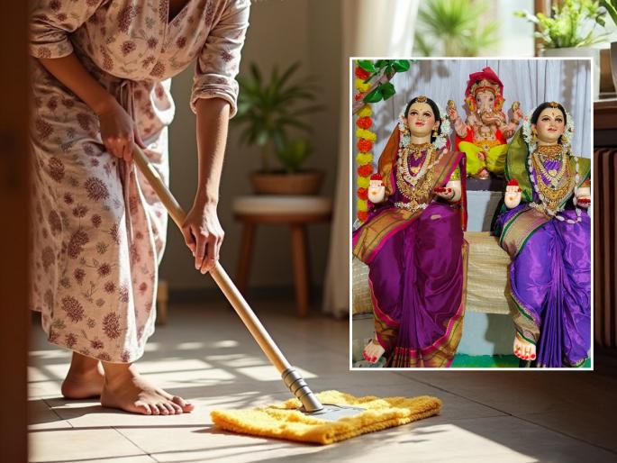 how to clean house fast for Gauri Ganpati festival?, 5 tips to make your house clean and dust free, cleaning tips for home  | गौरी गणपतीसाठी घर आवरायचंय; पण वेळच नाही? ५ टिप्स- अवघ्या काही तासांतच घर होईल चकाचक 