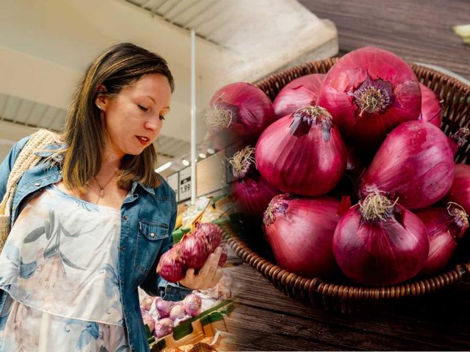 how to identify fresh onions in market onion buying tips for freshness kitchen hacks to choose good onions | 'असा' कांदा करतो तब्येतीचा वांदा! कांदा विकत घेताना कायम लक्षात ठेवा ५ गोष्टी... how to identify fresh onions in market onion buying tips for freshness kitchen hacks to choose good onions | 'असा' कांदा करतो तब्येतीचा वांदा! कांदा विकत घेताना कायम लक्षात ठेवा ५ गोष्टी...