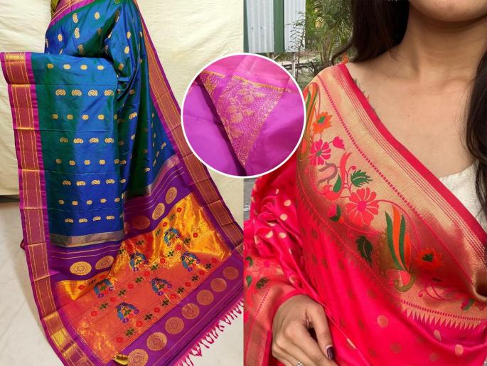 how to identify original paithani and duplicate paithani, 4 tips to identify duplicate paithani  | डुप्लिकेट पैठणी ओळखण्यासाठी ४ टिप्स- अस्सल पैठणीची खूण पटली तरच विकत घ्या, नाहीतर फसाल..