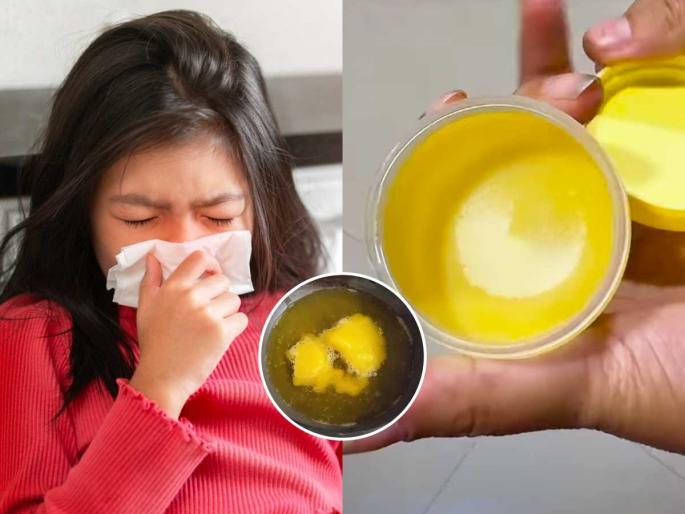 How To Make Baby Vicks At Home homemade vicks for small children | हिवाळ्यात सर्दीखोकल्याने मुलांचं नाक चोंदलं-ढास लागते? तूप-ओवा-कापराचा ‘हा’ उपाय, विकतच्या इनहेलरपेक्षा भारी...