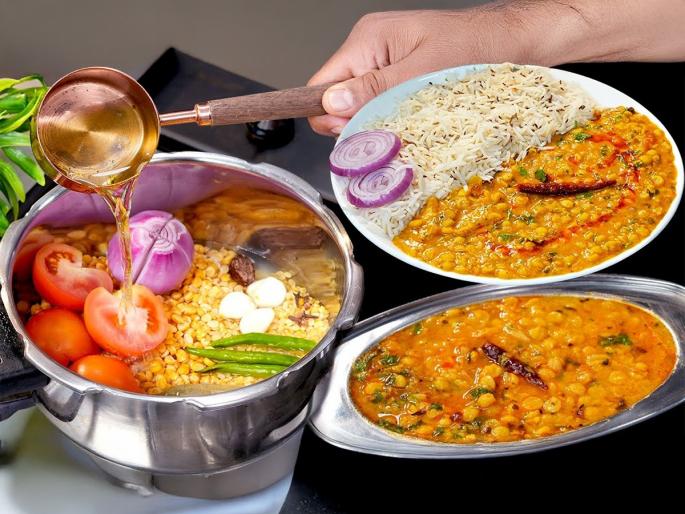 how to make daalcha at home daalcha recipe hyderabadi daalcha recipe | घरीच करा पारंपरिक चवीचा हैद्राबादी दालचा! रेस्टॉरंटसारखा होईल परफेक्ट - चव भारी सुगंध दरवळेल घरभर...